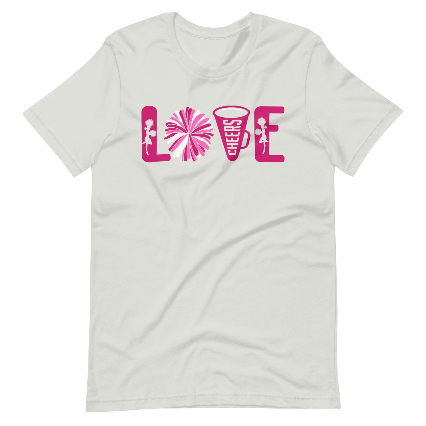 Love Cheerleading! T-Shirt für Damen und Mädchen