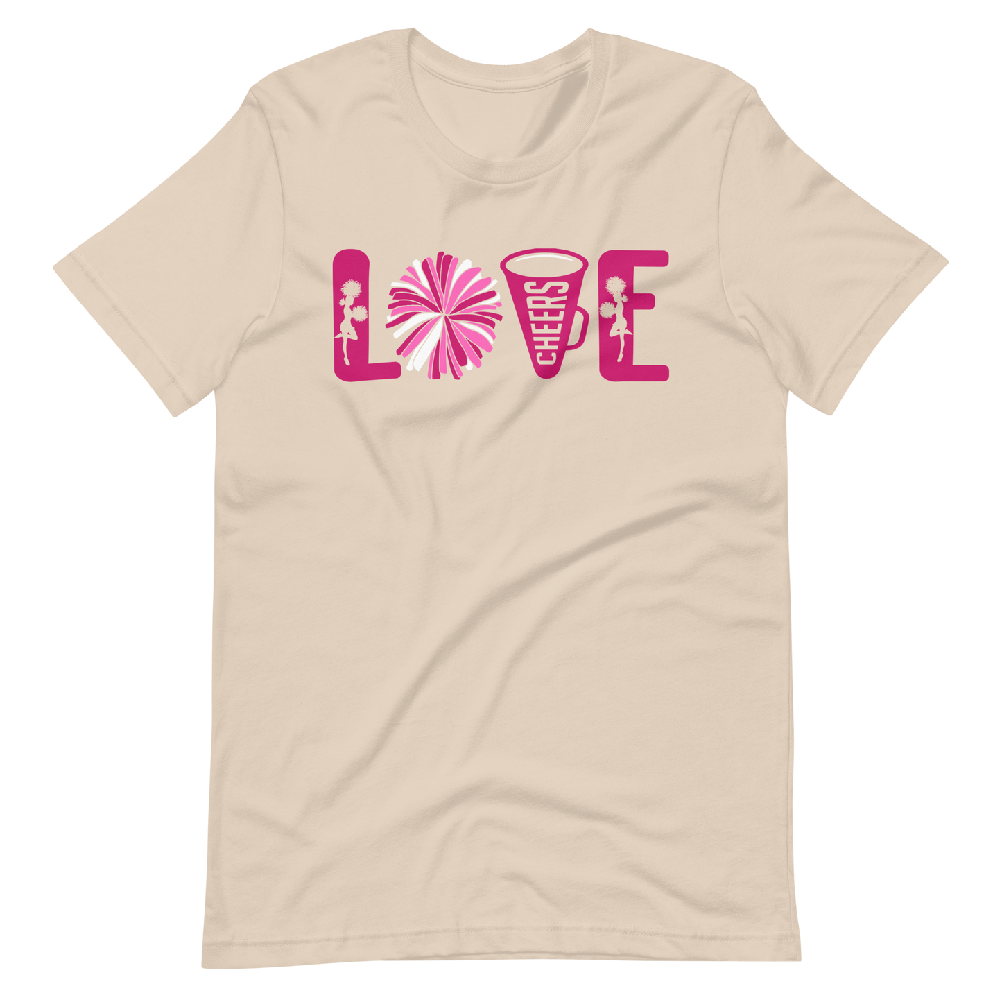 Love Cheerleading! T-Shirt für Damen und Mädchen