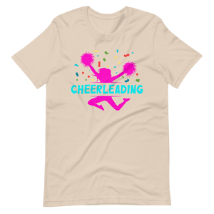 Cheerleading Pomms T-Shirt für Mädchen und Frauen