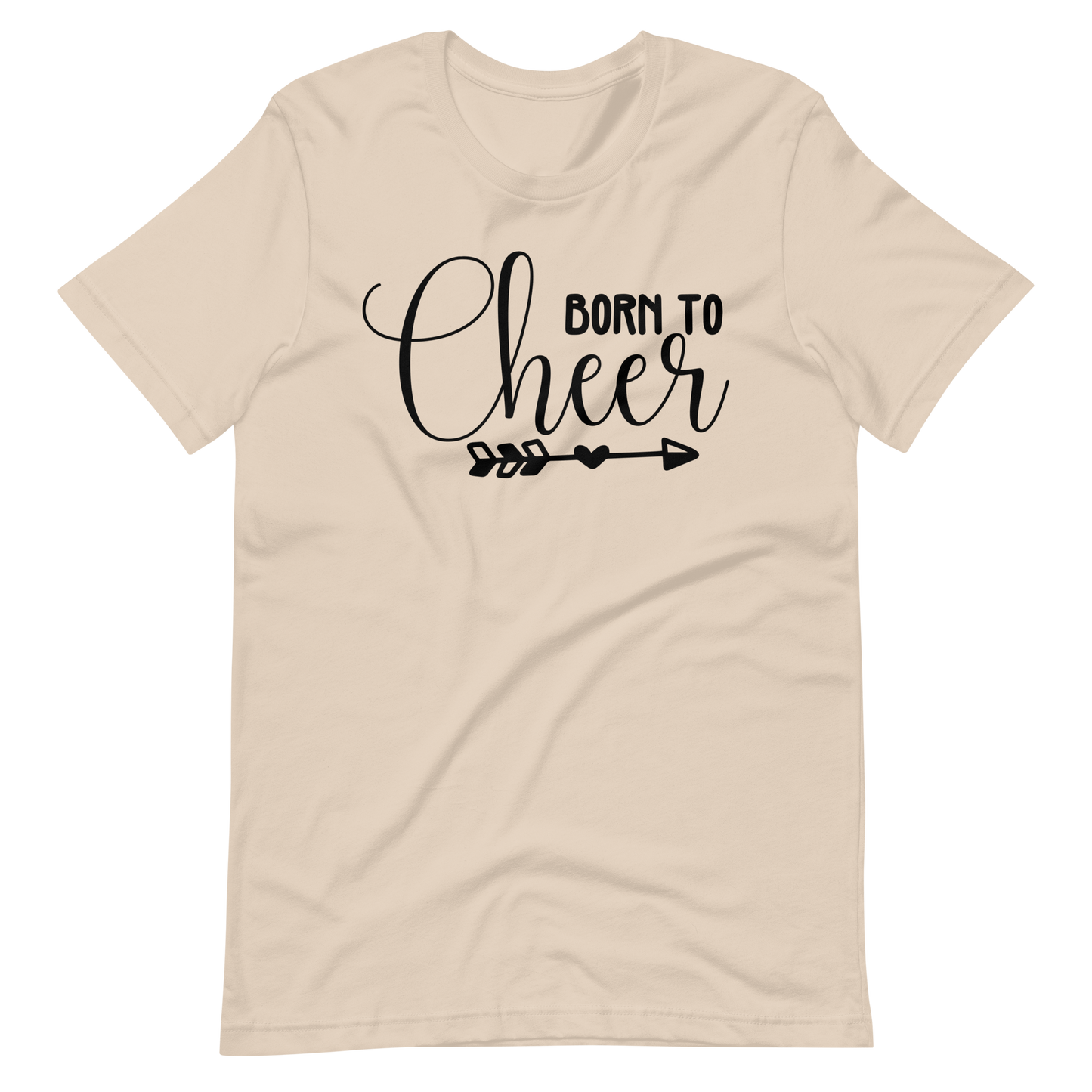 Born to Cheer! T-Shirt für Damen und Mädchen