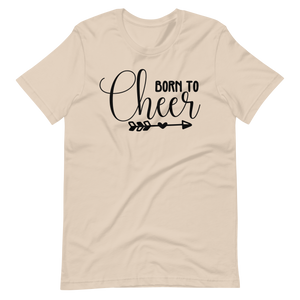 Born to Cheer! T-Shirt für Damen und Mädchen