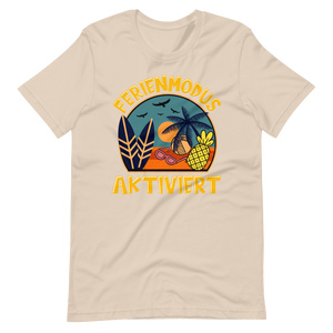 Lustiges T-Shirt "Ferienmodus aktiviert! Sommer ist da!" | Sommerliche Vibes