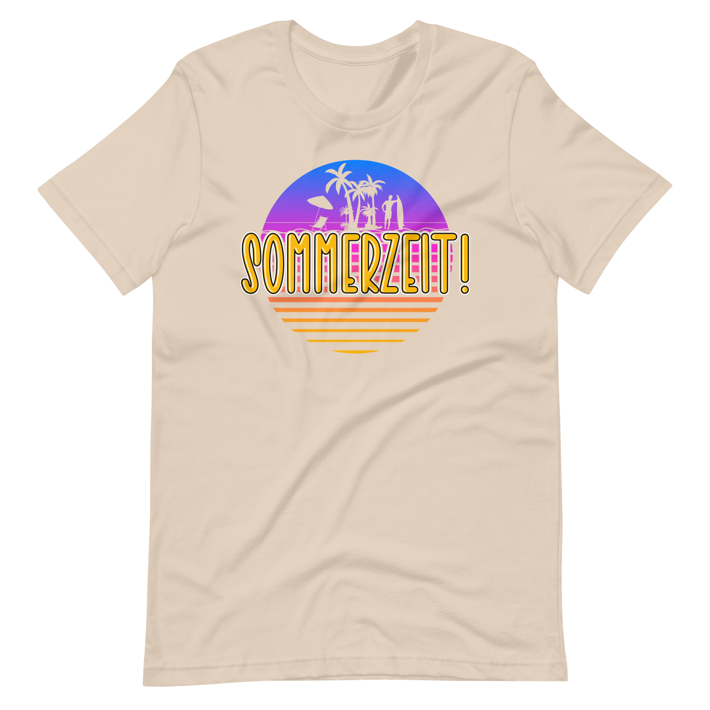Sommer-T-Shirt "Sommerzeit!" | Fröhlicher Style