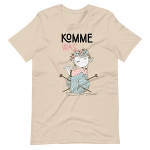 Lustiges T-Shirt! "Komme was Wolle!" | Witziger Spruch