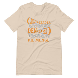 Cheerleader: Geist entfachen, Menge begeistern - Spruch T-Shirt