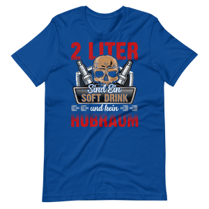 2 Liter Hubraum Softdrink T-Shirt | Lustiger Autoliebhaber Spruch