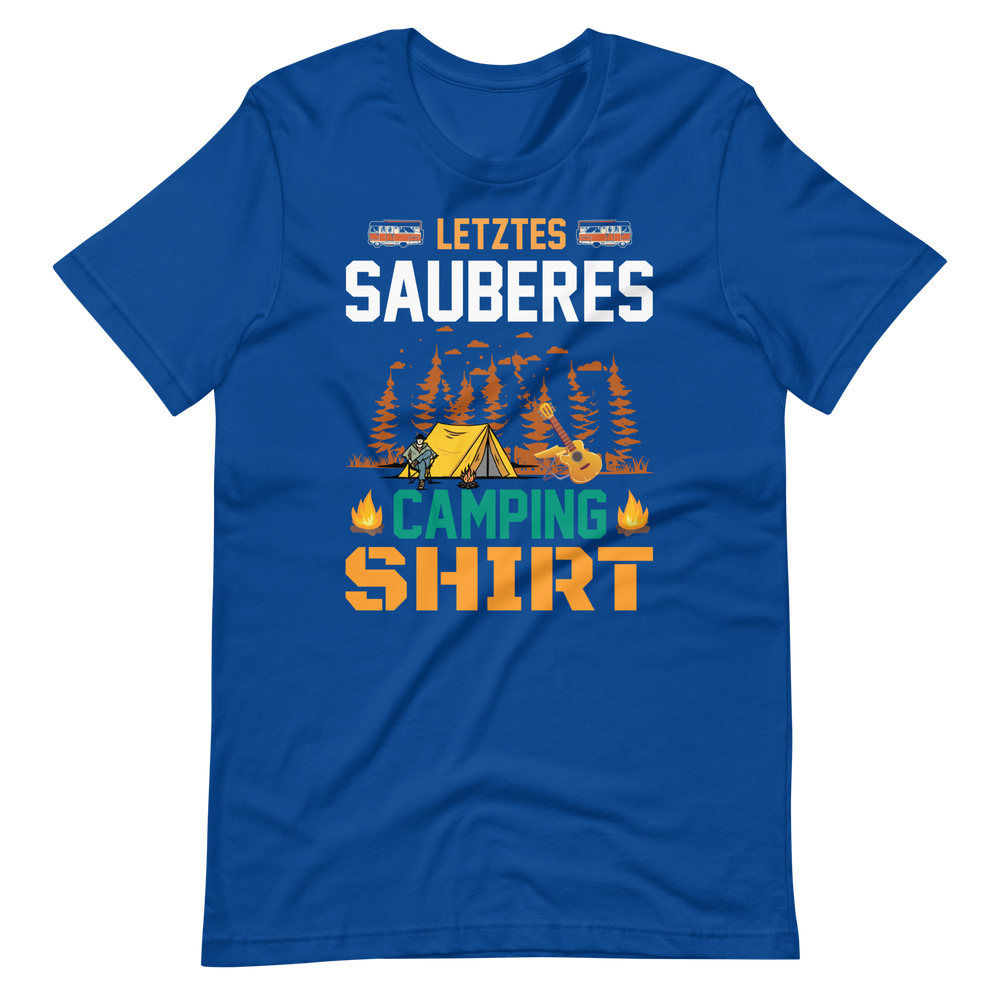 Camping Shirt: Letztes sauberes Exemplar