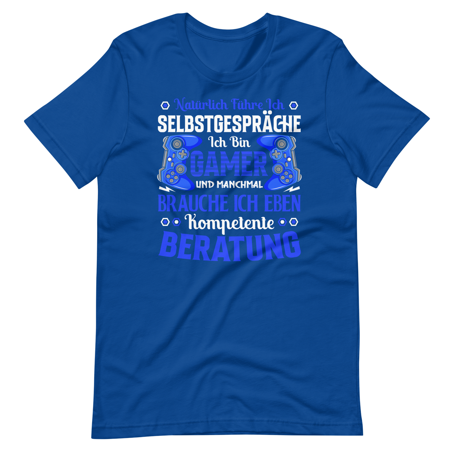 Lustiges Gaming T-Shirt - Ich bin der Gamer, der Selbstgespräche führt
