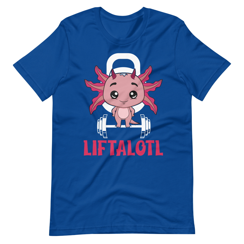 Liftalotl Anime! T-Shirt für Fitness- und Anime-Liebhaber