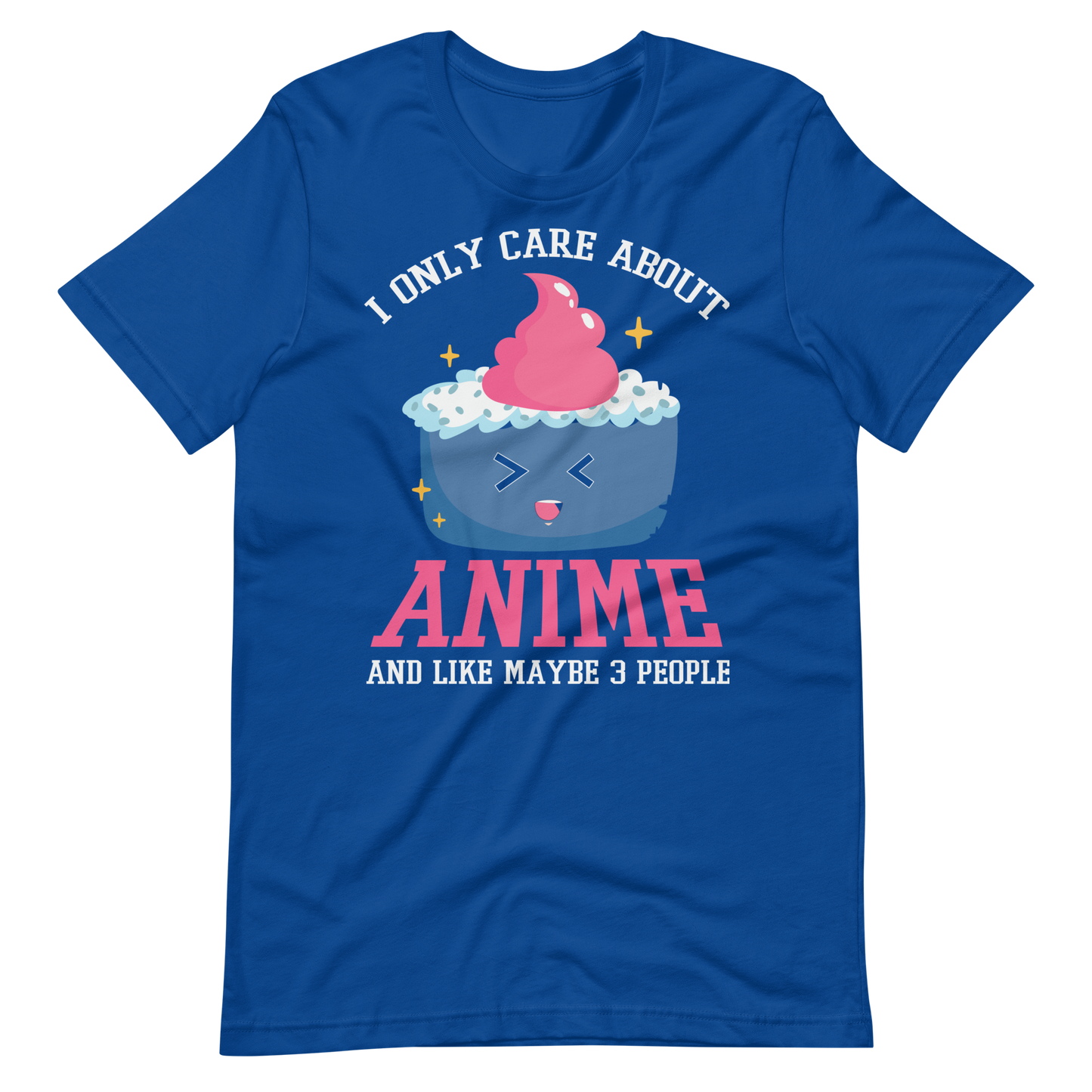 I only care about Anime! T-Shirt für Anime-Fans