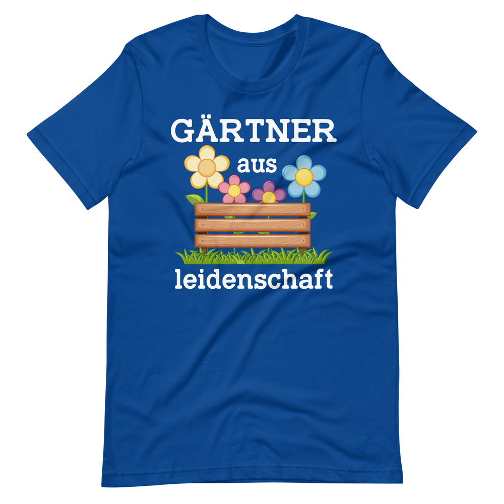 Gärtner aus Leidenschaft T-Shirt | Gartenarbeit T-Shirt