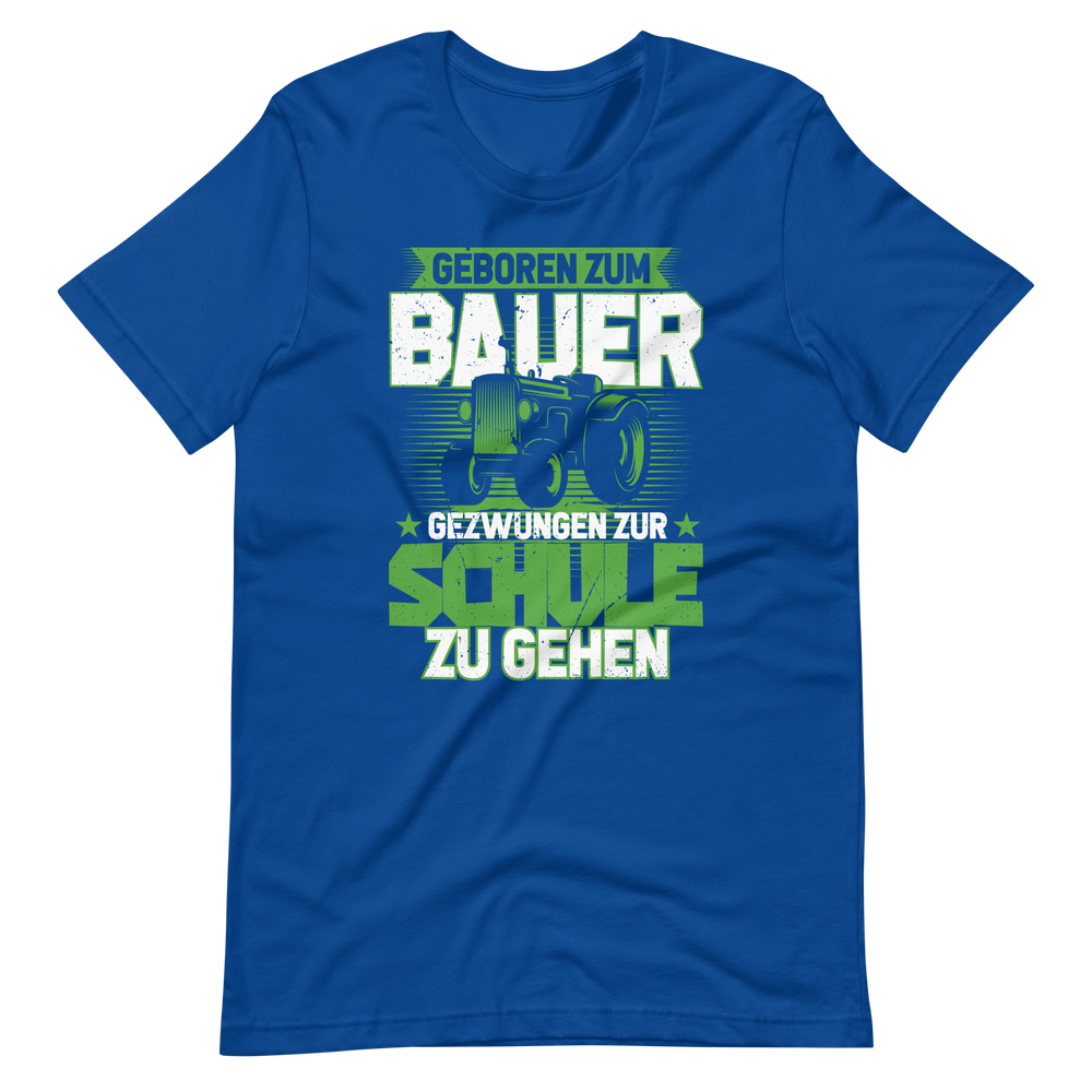 Geboren zum Bauer T-Shirt, witziges Bauernhof Shirt