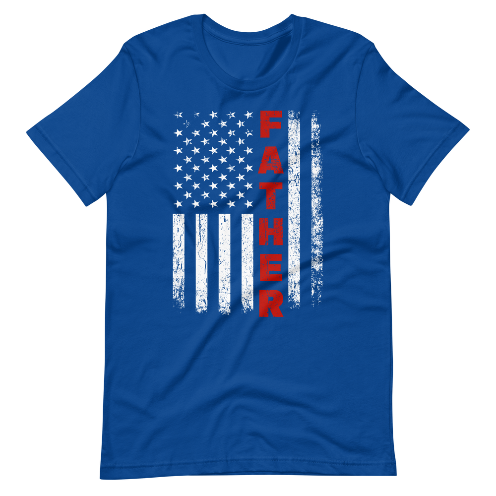 Vatertag T-Shirt mit US Flagge für den perfekten Fathers Day!