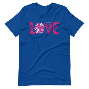Love Cheerleading! T-Shirt für Damen und Mädchen