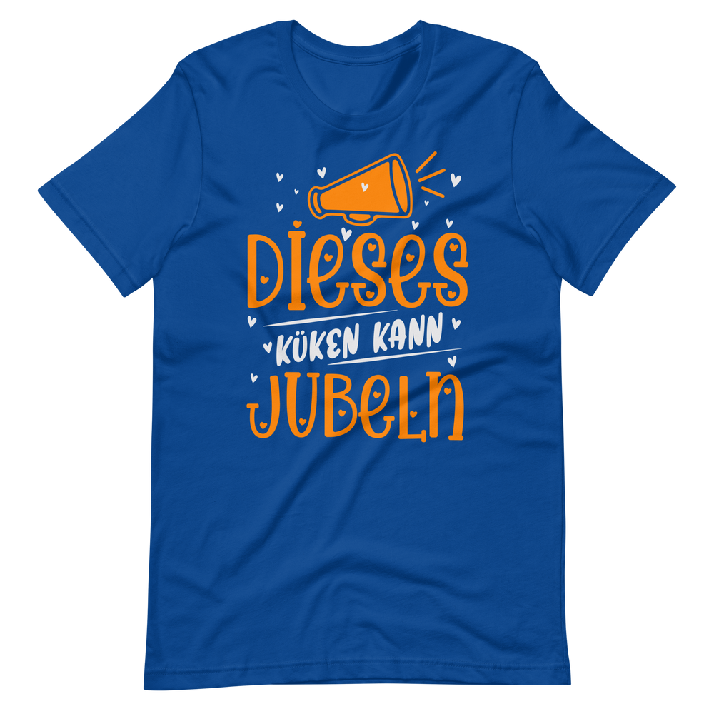 Dieses Küken kann Jubeln, Cheer! T-Shirt für Mädchen und Frauen