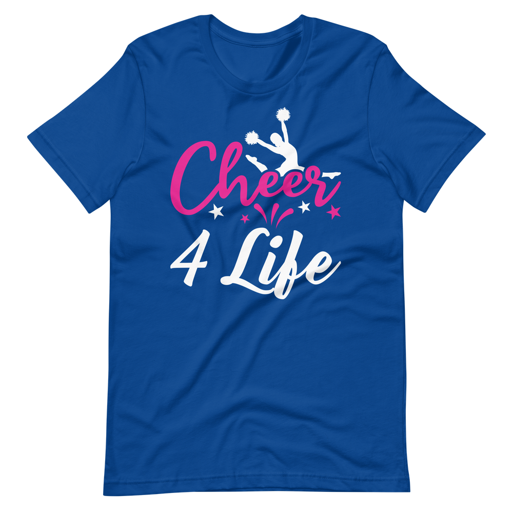 Cheer 4 Life! T-Shirt für Damen und Herren