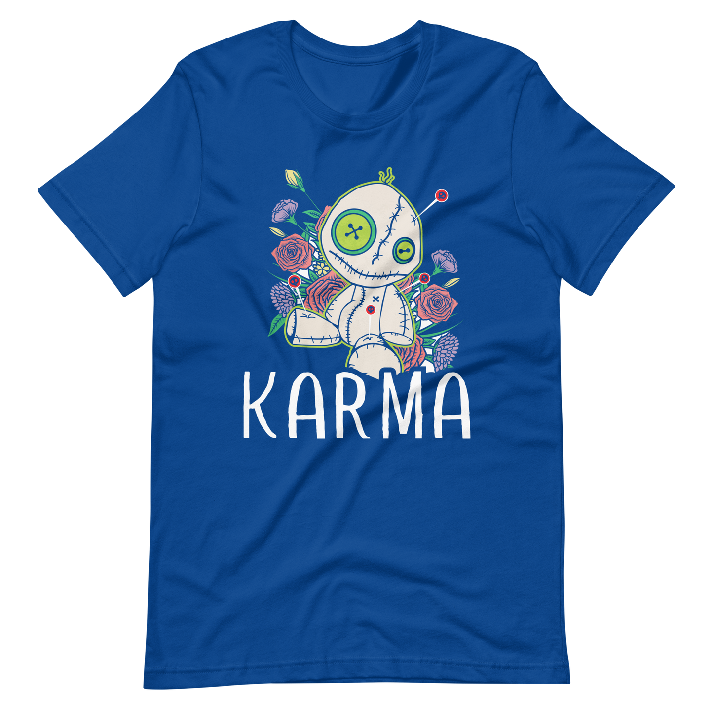 Karma Doll Logo! Einzigartiges T-Shirt für Frauen