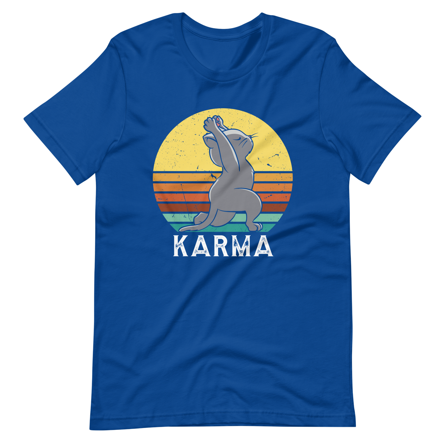 Karma CAT! T-Shirt | Lustiges Katzenmotiv