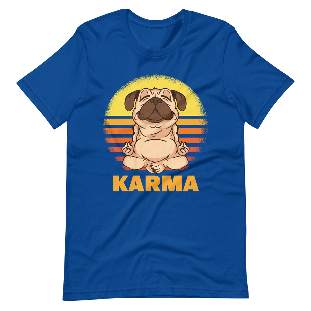 Karma Mops T-Shirt - Lustiges und stylisches Shirt für jeden Tag