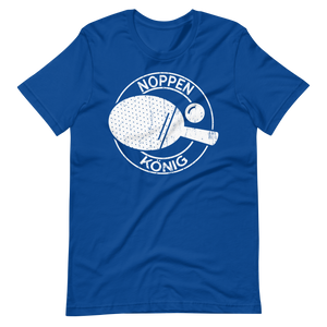 Noppen König T-Shirt - Coole Geschenkidee für Tischtennisfans