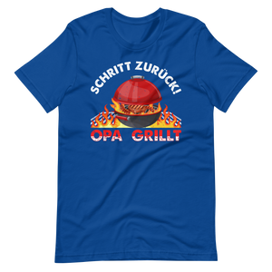 Schritt zurück! OPA grillt T-Shirt