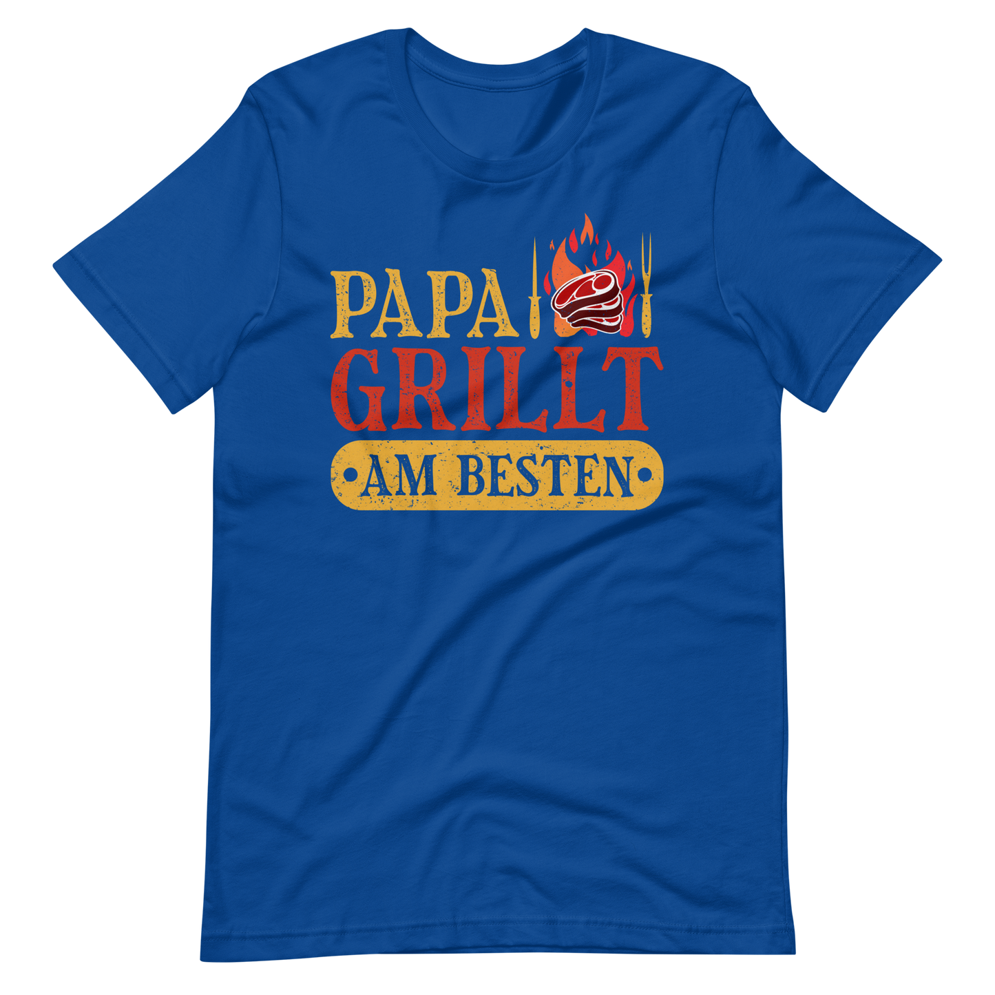 Papa GRILLT am besten! Lustiges BBQ T-Shirt