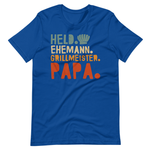 Held! Ehemann! Grillmeister! Papa! T-Shirt