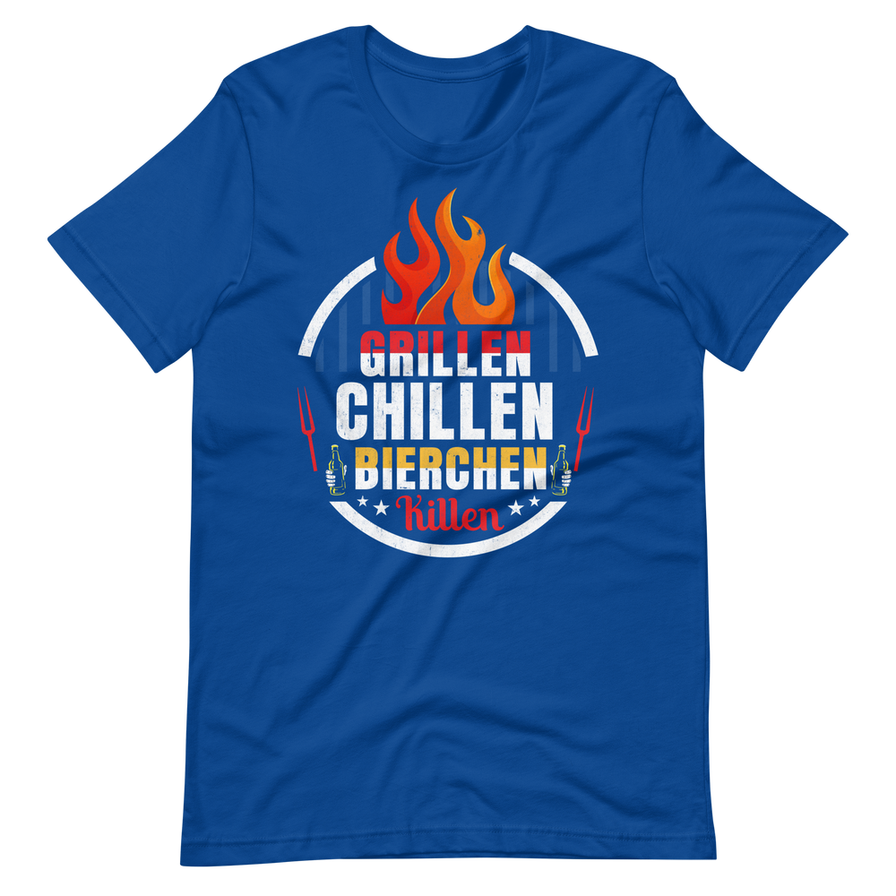 Grillen! Chillen! Bierchen Killen! T-Shirt