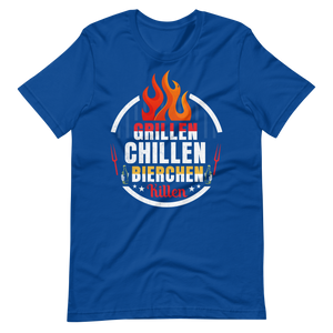Grillen! Chillen! Bierchen Killen! T-Shirt