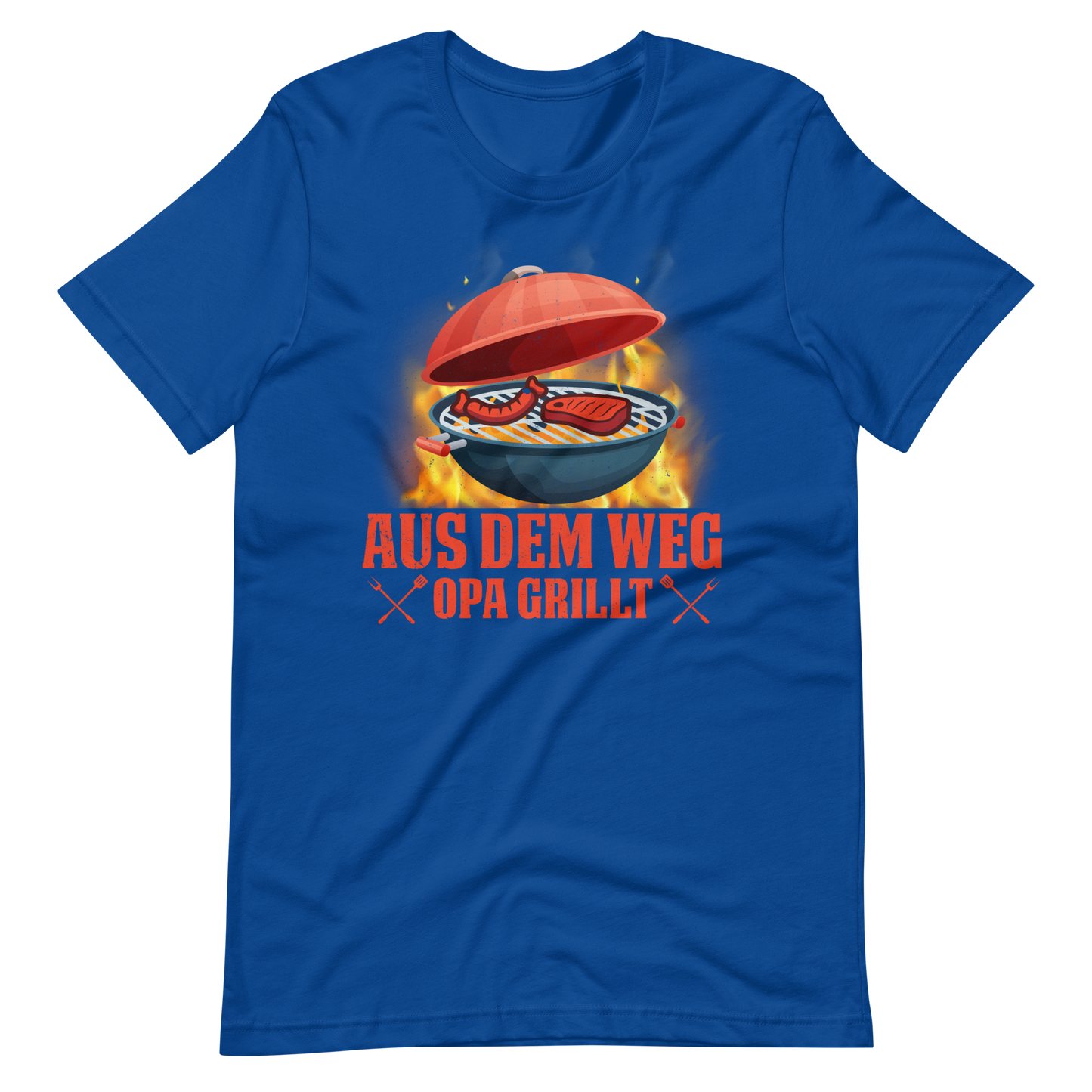 Lustiges Grill T-Shirt - OPA grillt!