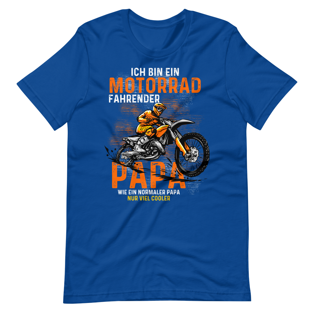 Motocross Papa T-Shirt | Cooler Spruch für Väter | Lustiges Geschenk