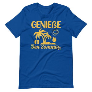 Sommer-T-Shirt "Genieße den Sommer!"
