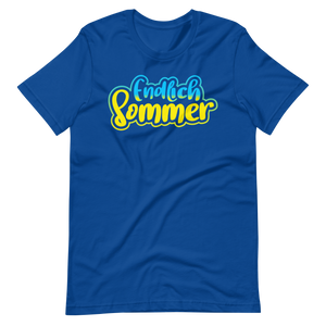 Trendiges T-Shirt "Endlich Sommer! Logo Style!" | Lässiger Look