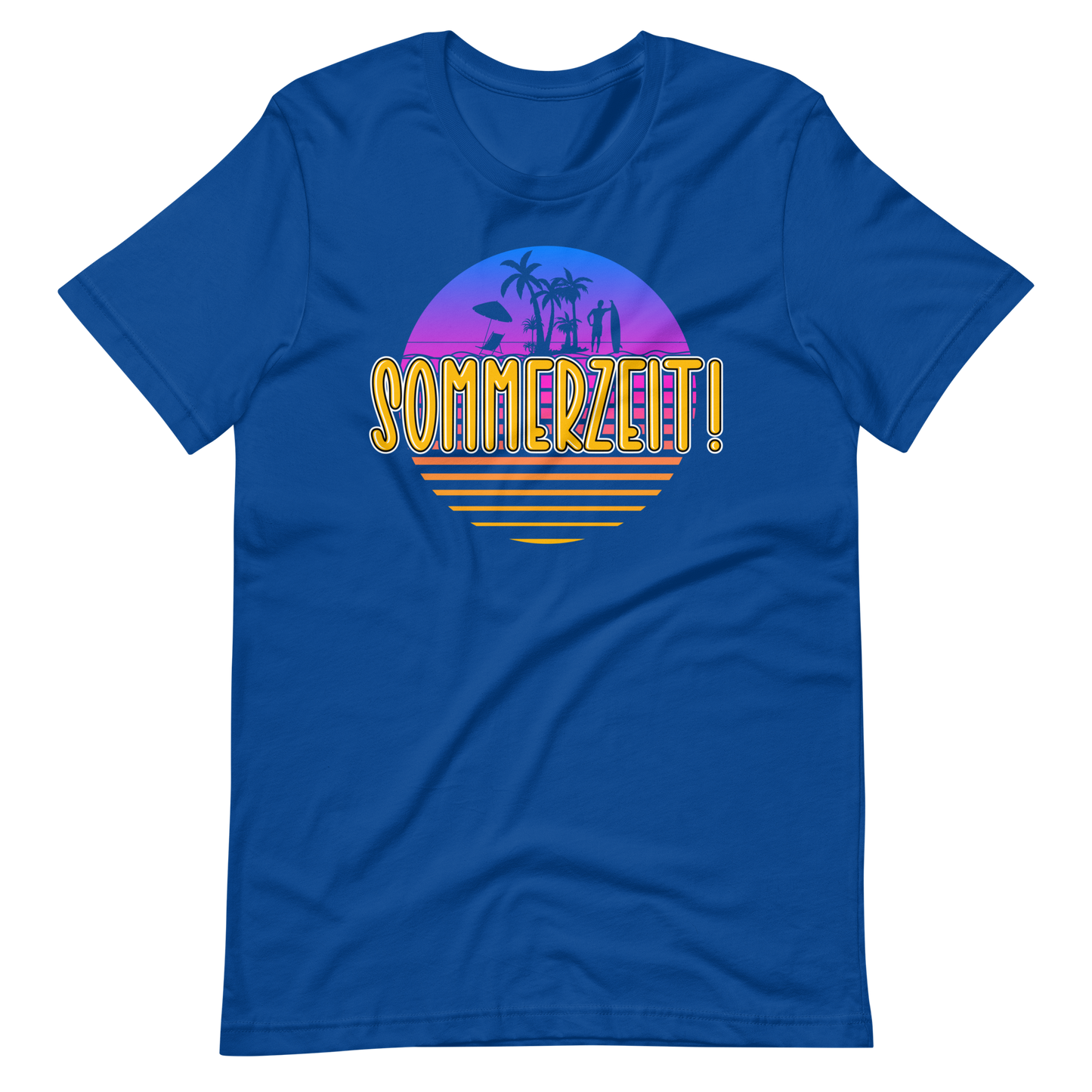 Sommer-T-Shirt "Sommerzeit!" | Fröhlicher Style