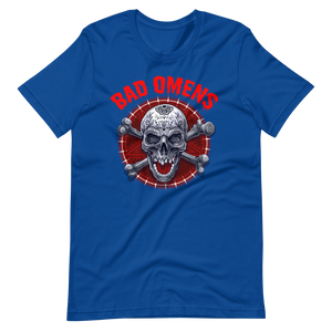 Coole T-Shirt Bad Omens! Totenkopf Style! | Unheilvoller Look