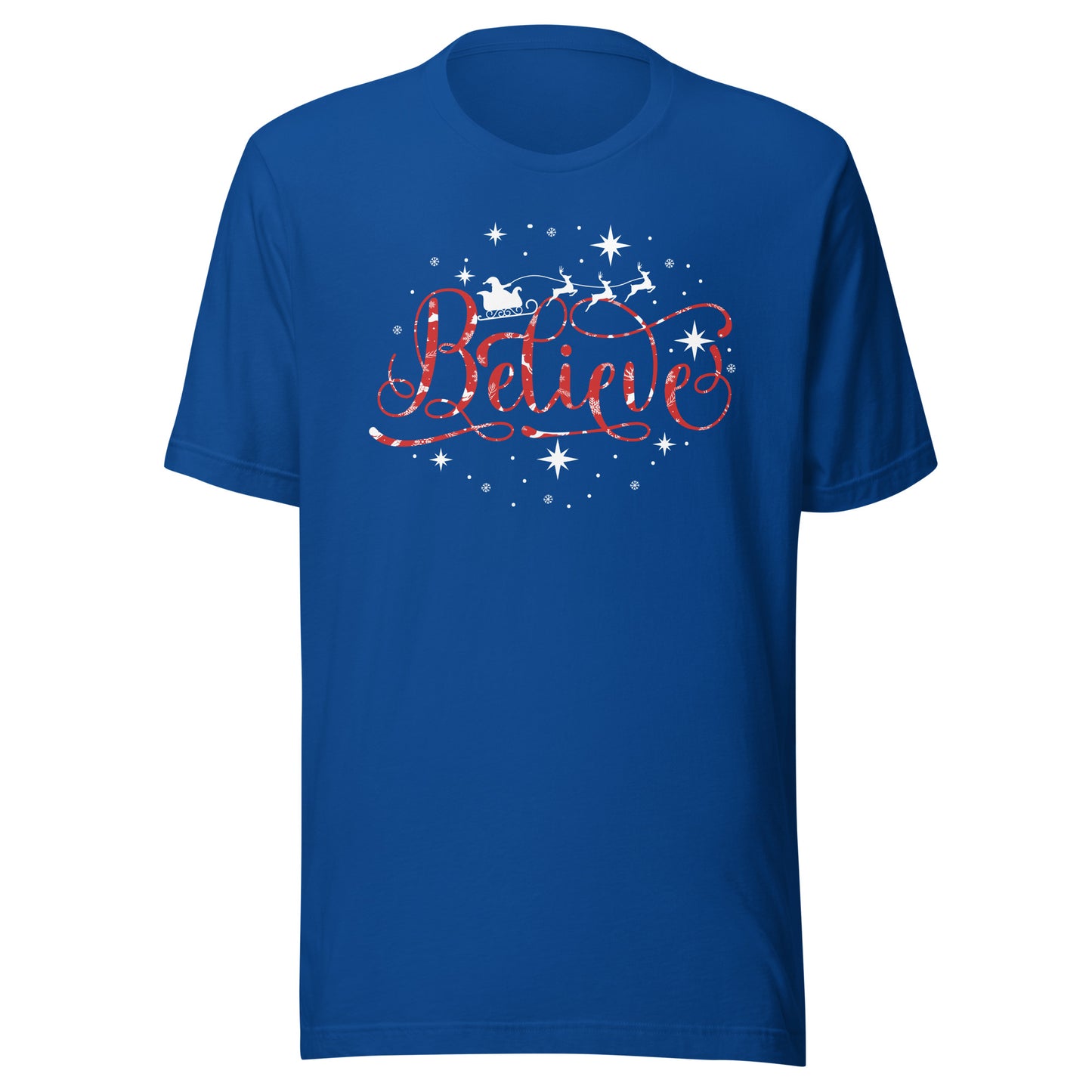 Glaube an Weihnachten - Inspirierendes T-Shirt für die festliche Jahreszeit