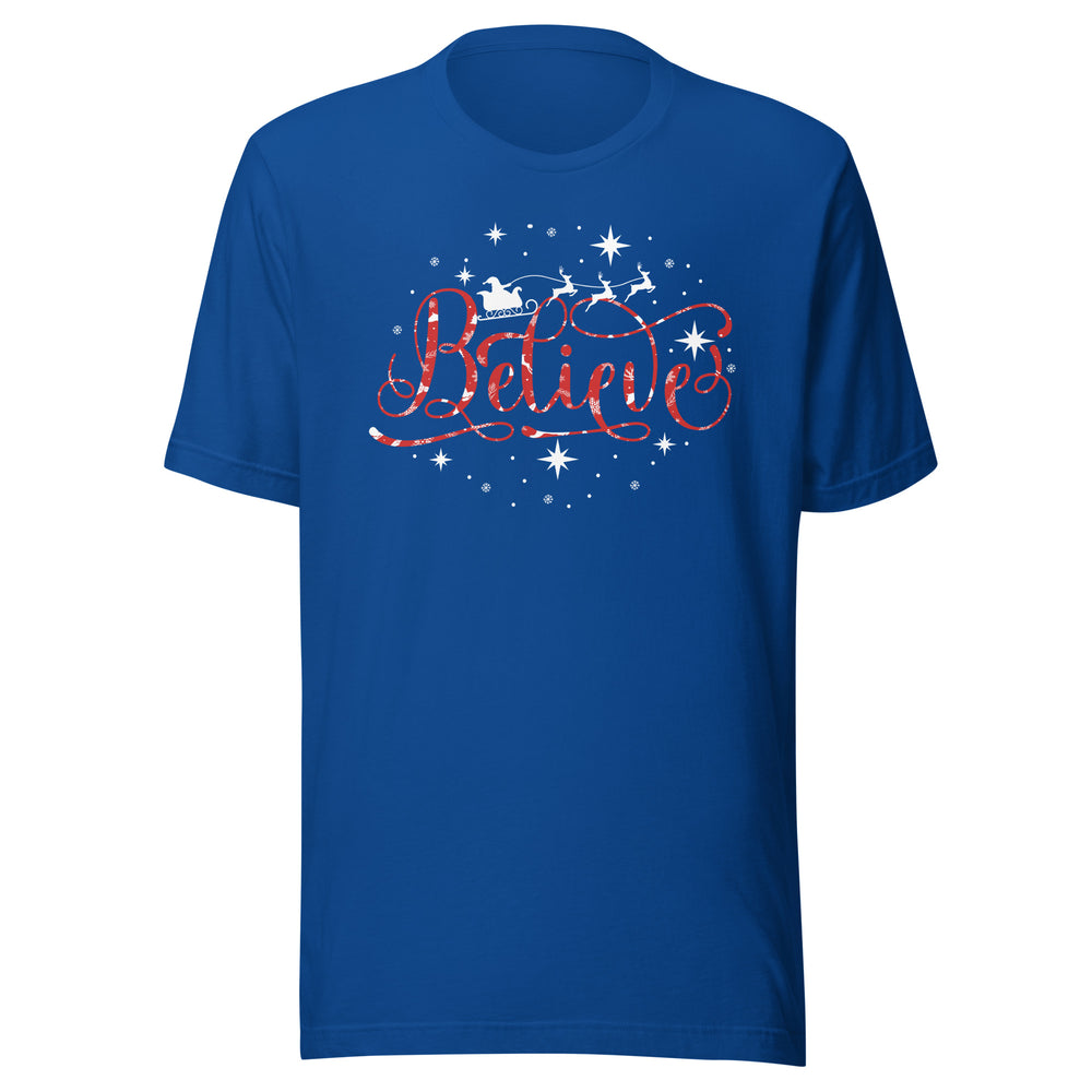 Glaube an Weihnachten - Inspirierendes T-Shirt für die festliche Jahreszeit