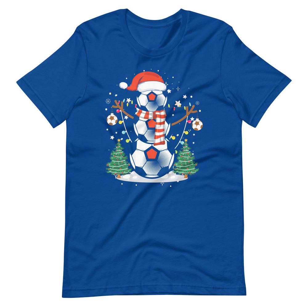 Weihnachten Fußball! - Einzigartiges T-Shirt für festliche Fußballfans