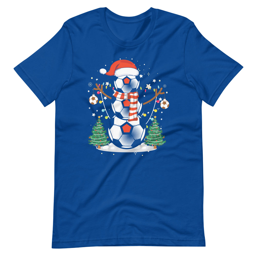 Weihnachten Fußball! - Einzigartiges T-Shirt für festliche Fußballfans