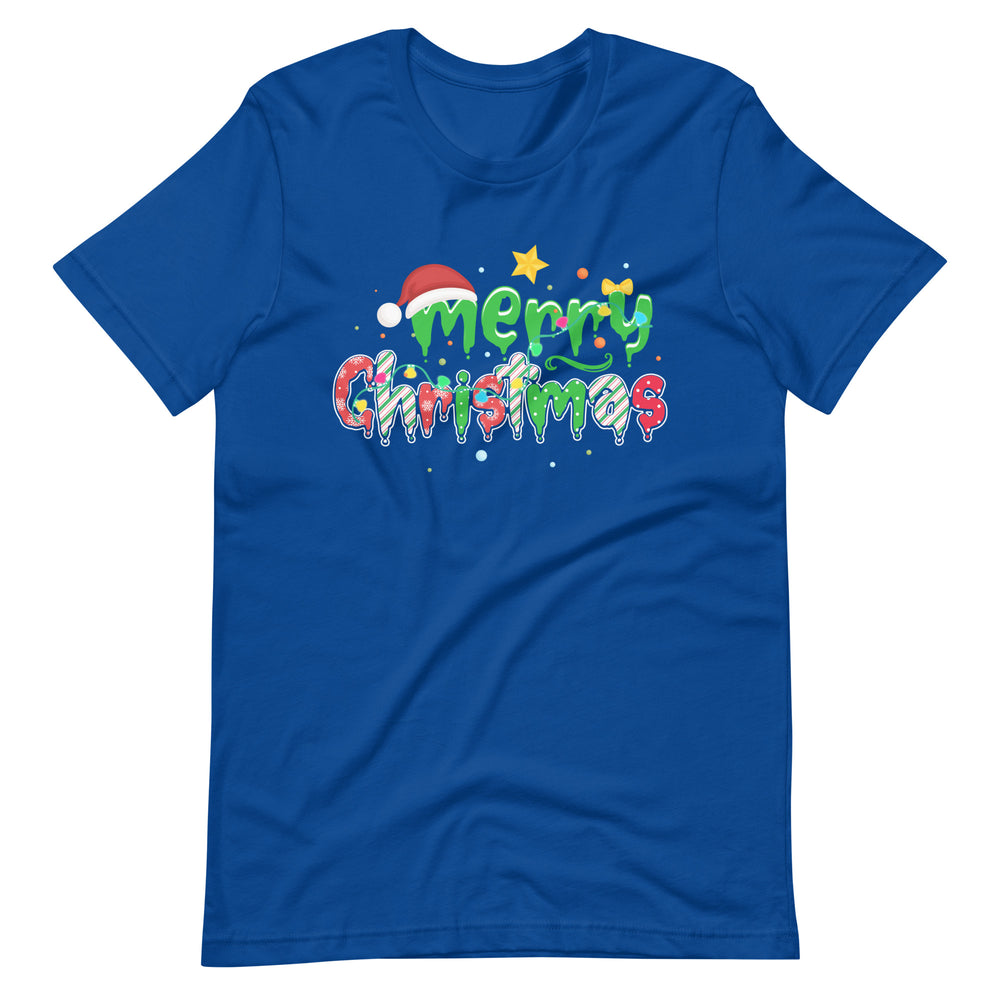 Merry Christmas Slogan - Weihnachten T-Shirt mit festlichem Charme