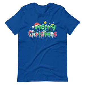 Merry Christmas Slogan - Weihnachten T-Shirt mit festlichem Charme