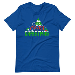 Merry Christmas Tree - Weihnachtsbaum T-Shirt