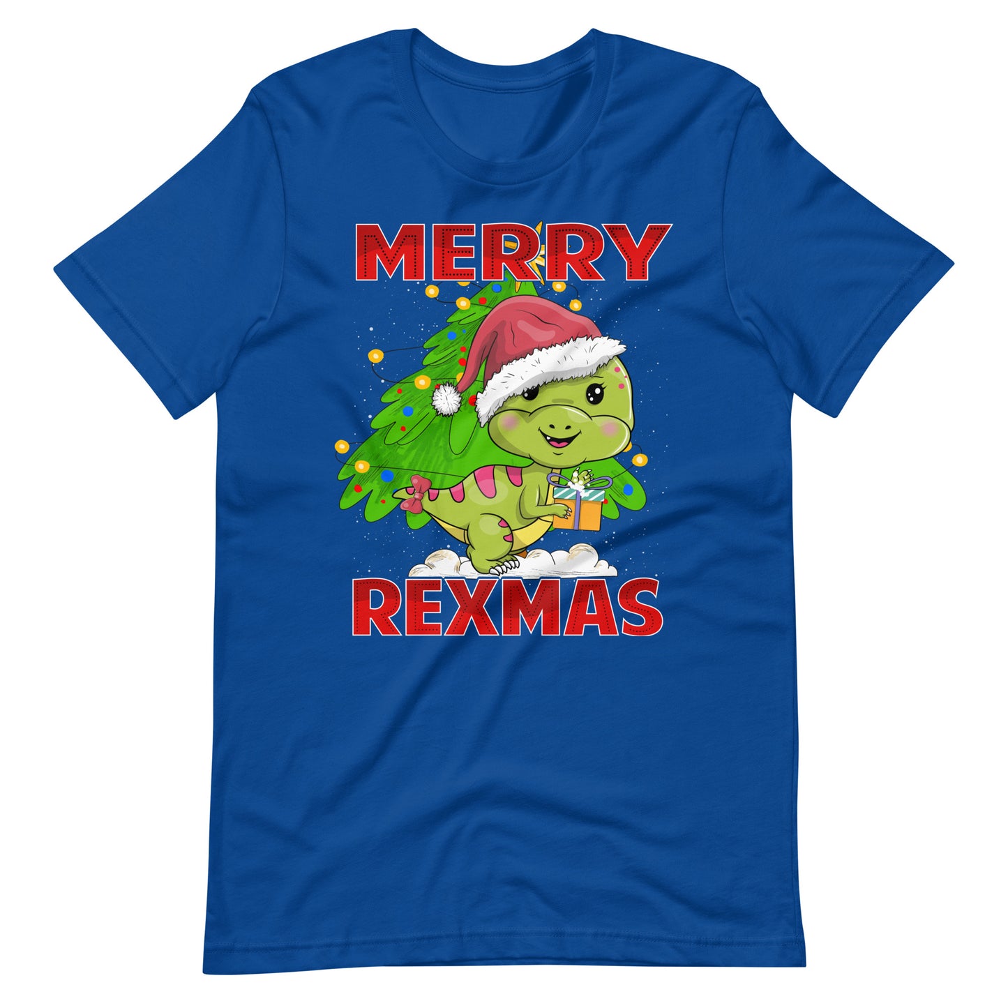 Merry REXMAS - Lustiges Weihnachtsdesign T-Shirt