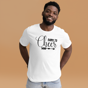 Born to Cheer! T-Shirt für Damen und Mädchen