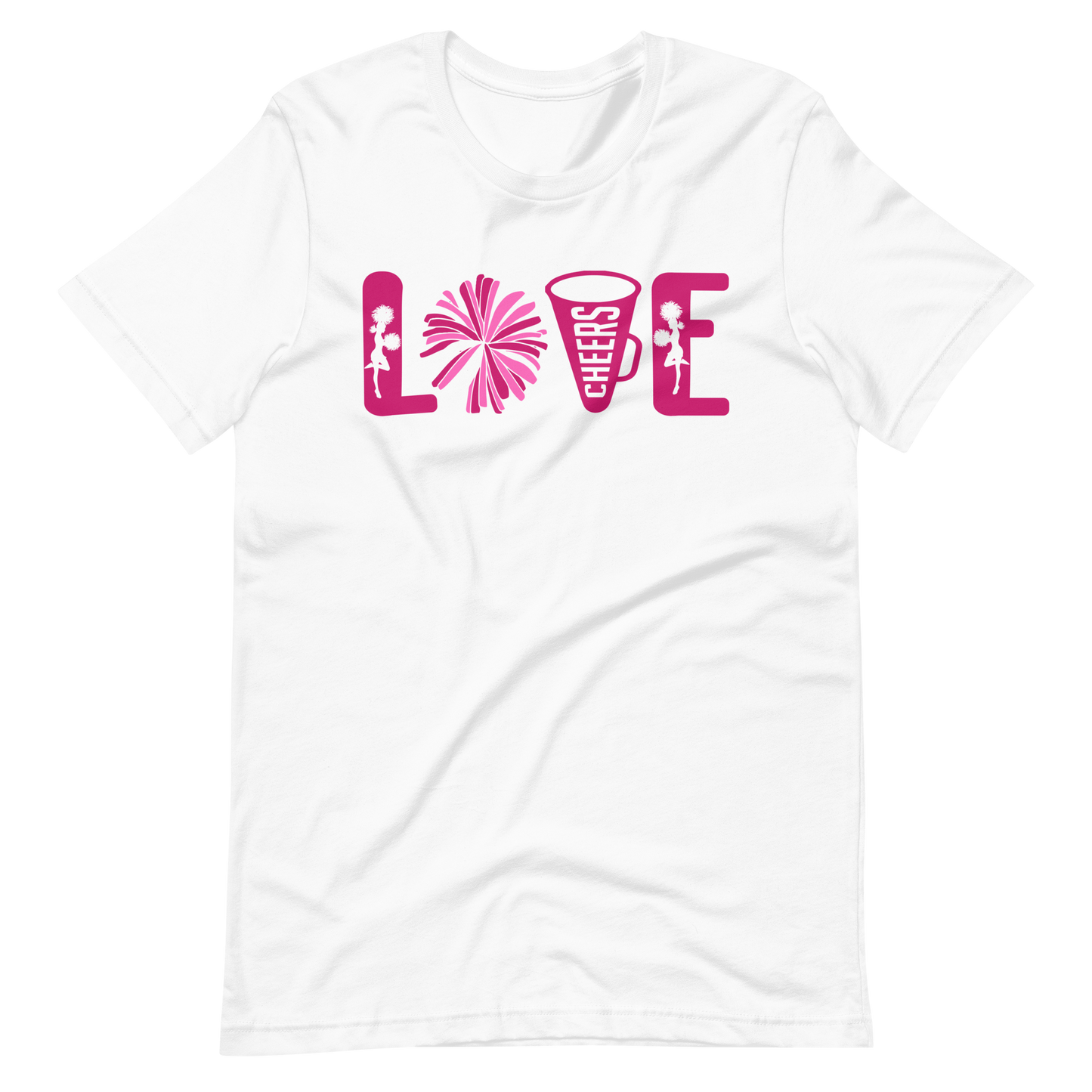 Love Cheerleading! T-Shirt für Damen und Mädchen