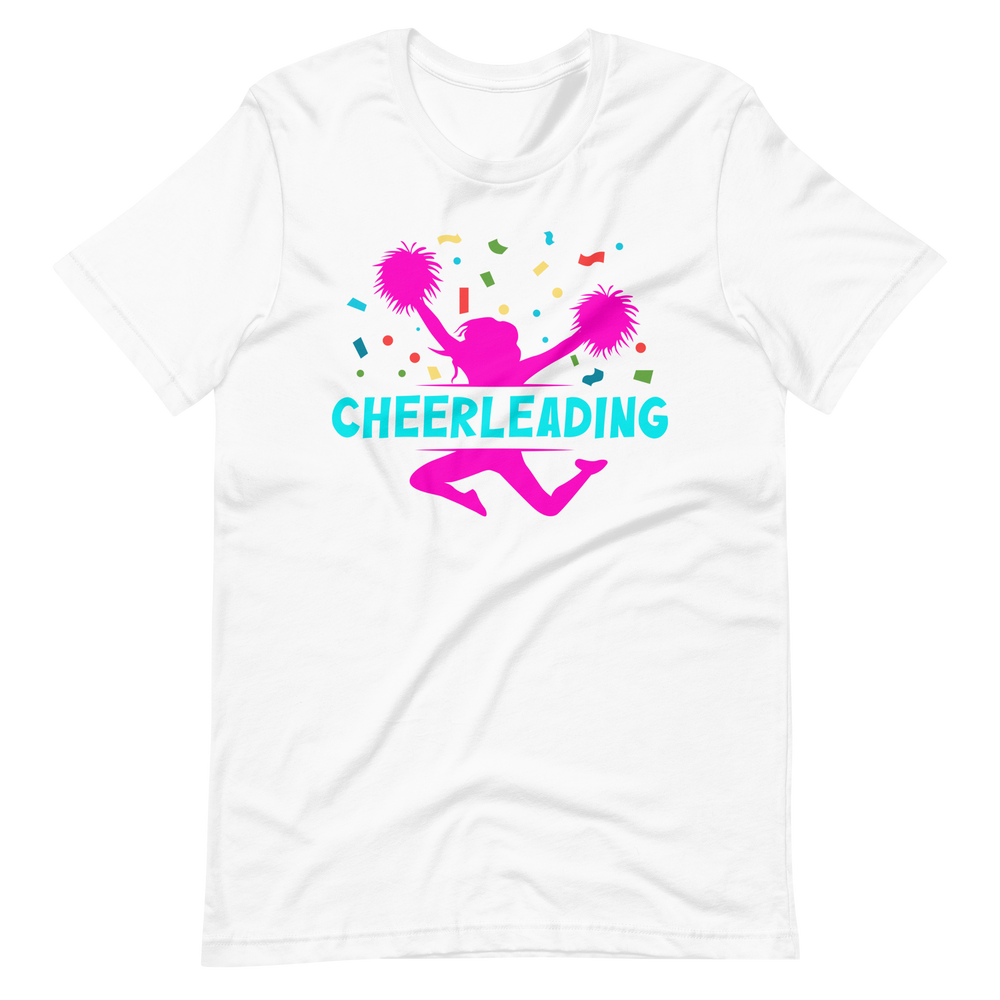 Cheerleading Pomms T-Shirt für Mädchen und Frauen