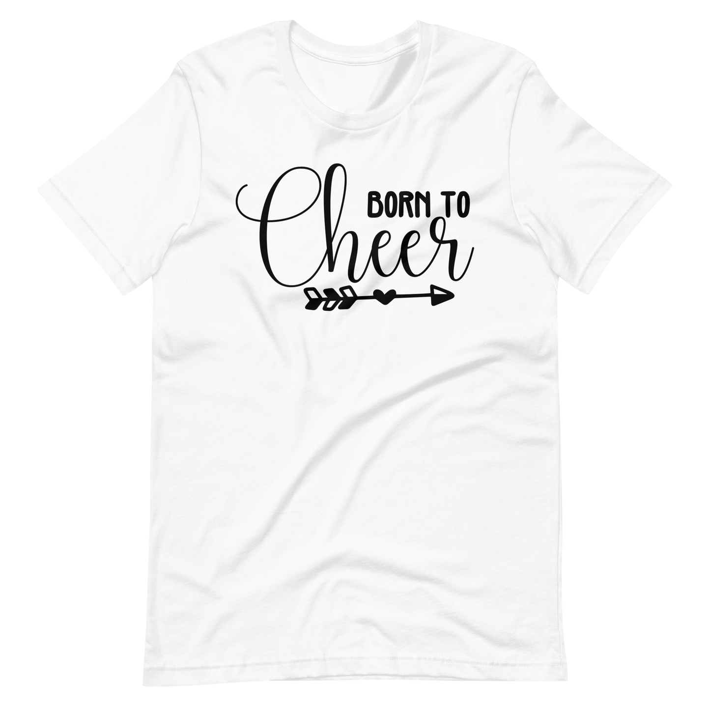 Born to Cheer! T-Shirt für Damen und Mädchen