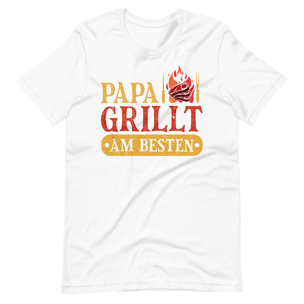 Papa GRILLT am besten! Lustiges BBQ T-Shirt