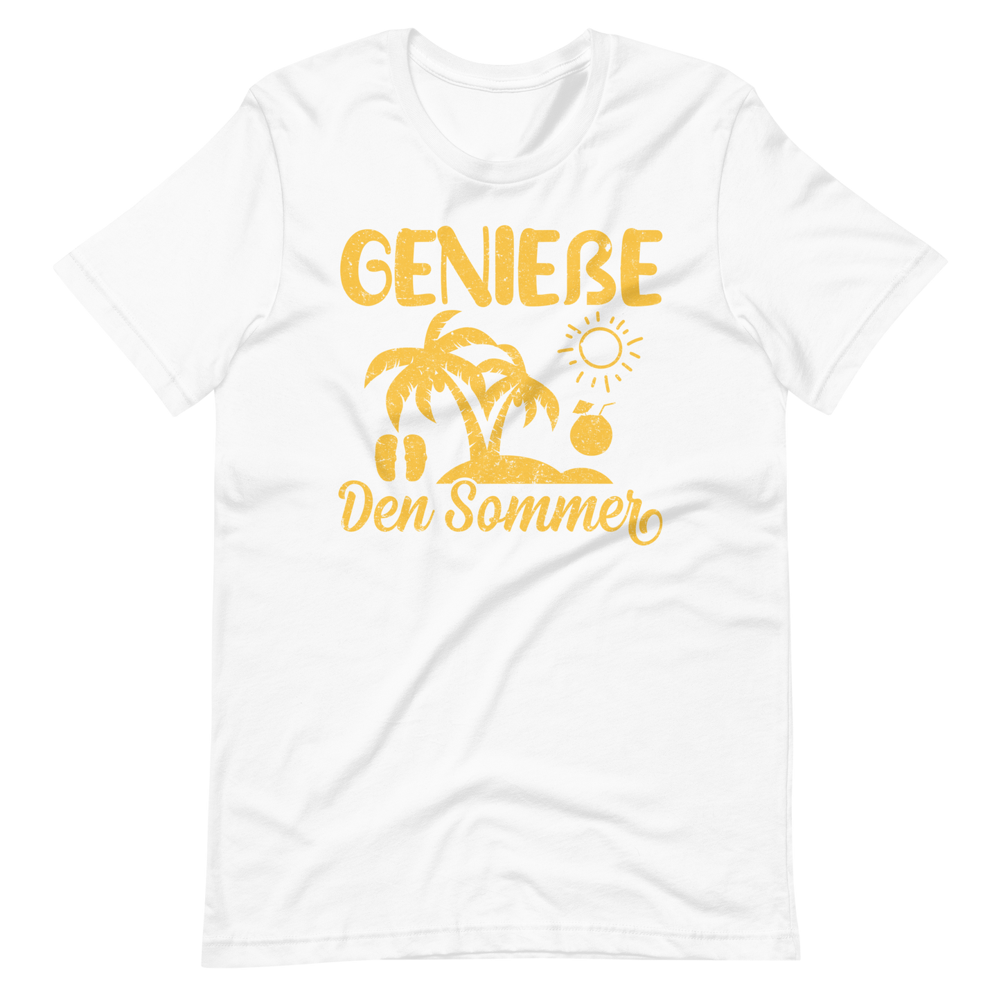 Sommer-T-Shirt "Genieße den Sommer!"