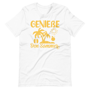 Sommer-T-Shirt "Genieße den Sommer!"